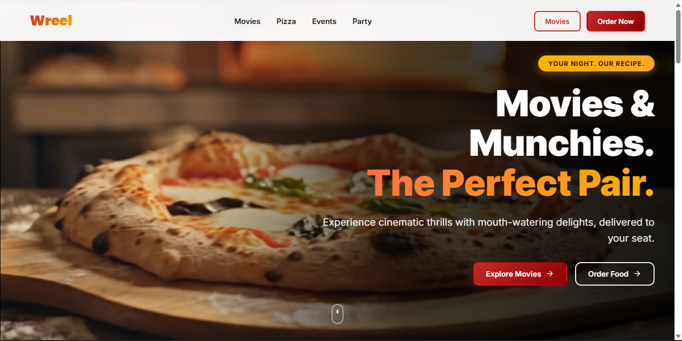 Wreel Entertainment Hub: A Proactive Digital Solution main feature